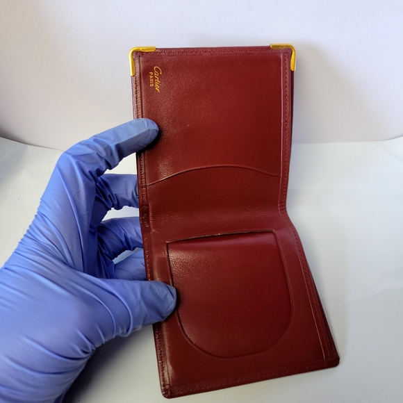 Cartier Bi-Fold Calf Leather Wallet - Picture 3 of 5